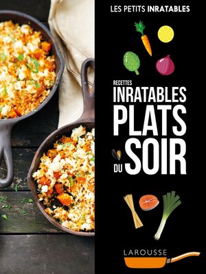 cover image of Recettes inratables plats du soir